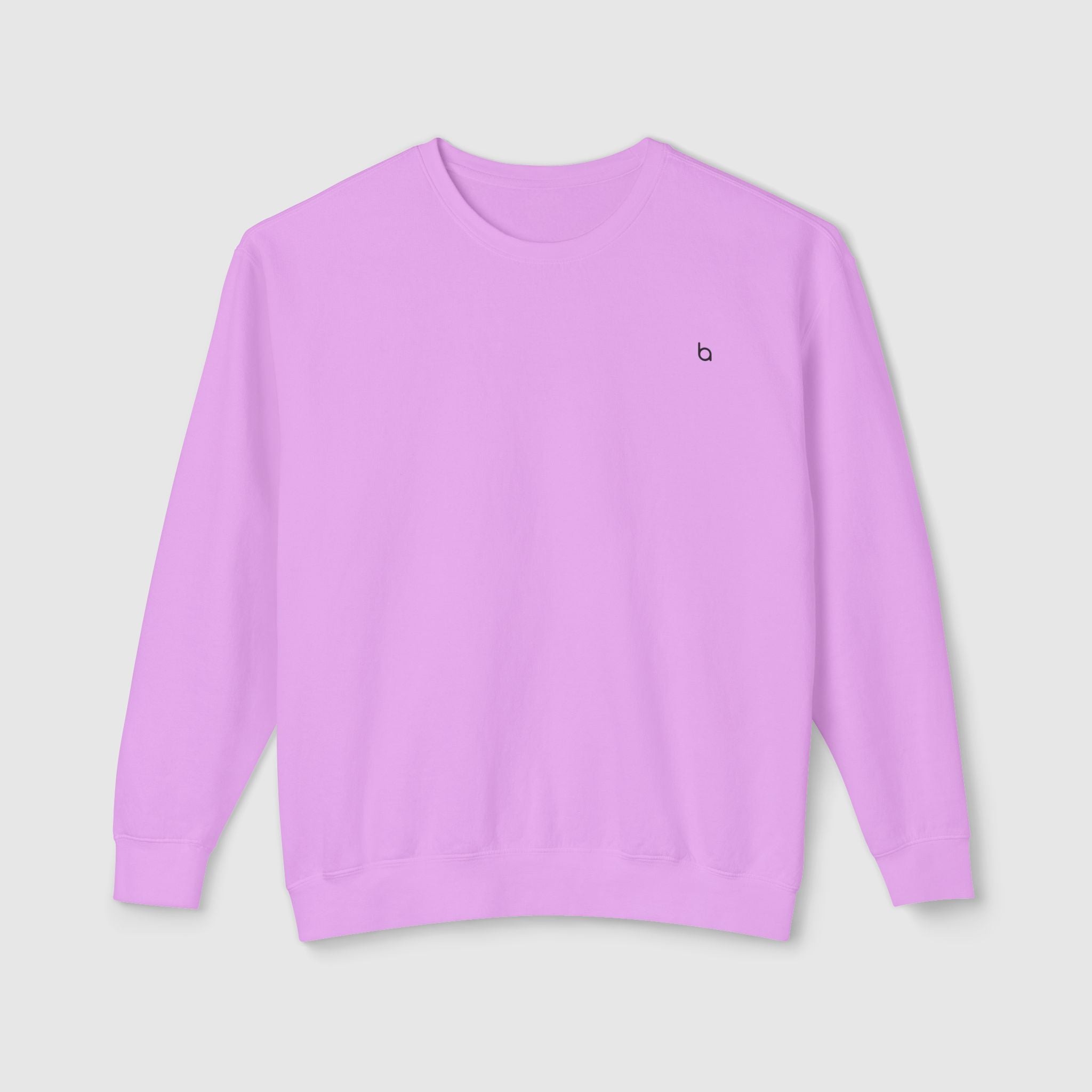 Minimalist Lightweight Crewneck Sweatshirt