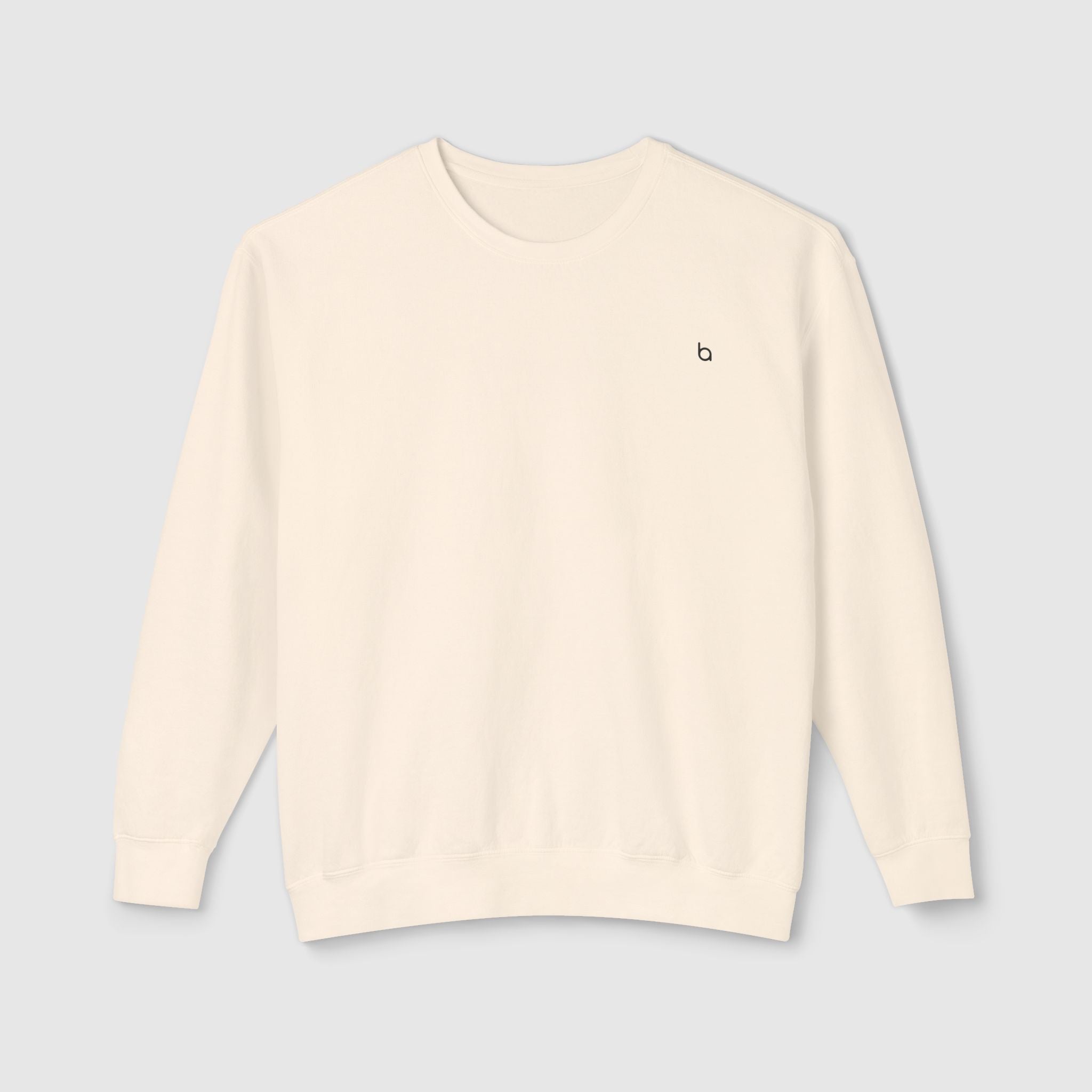 Minimalist Lightweight Crewneck Sweatshirt