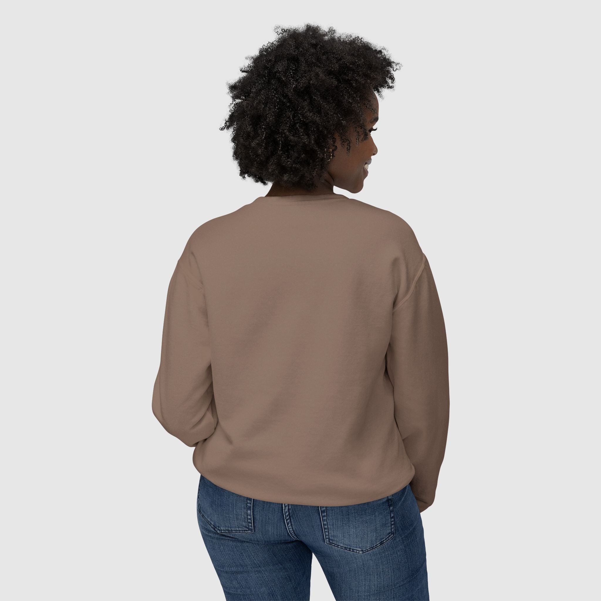 Minimalist Lightweight Crewneck Sweatshirt