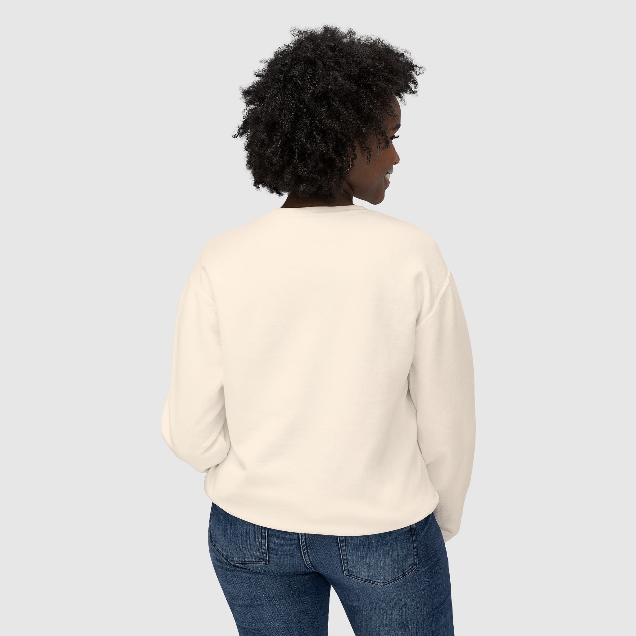 Minimalist Lightweight Crewneck Sweatshirt