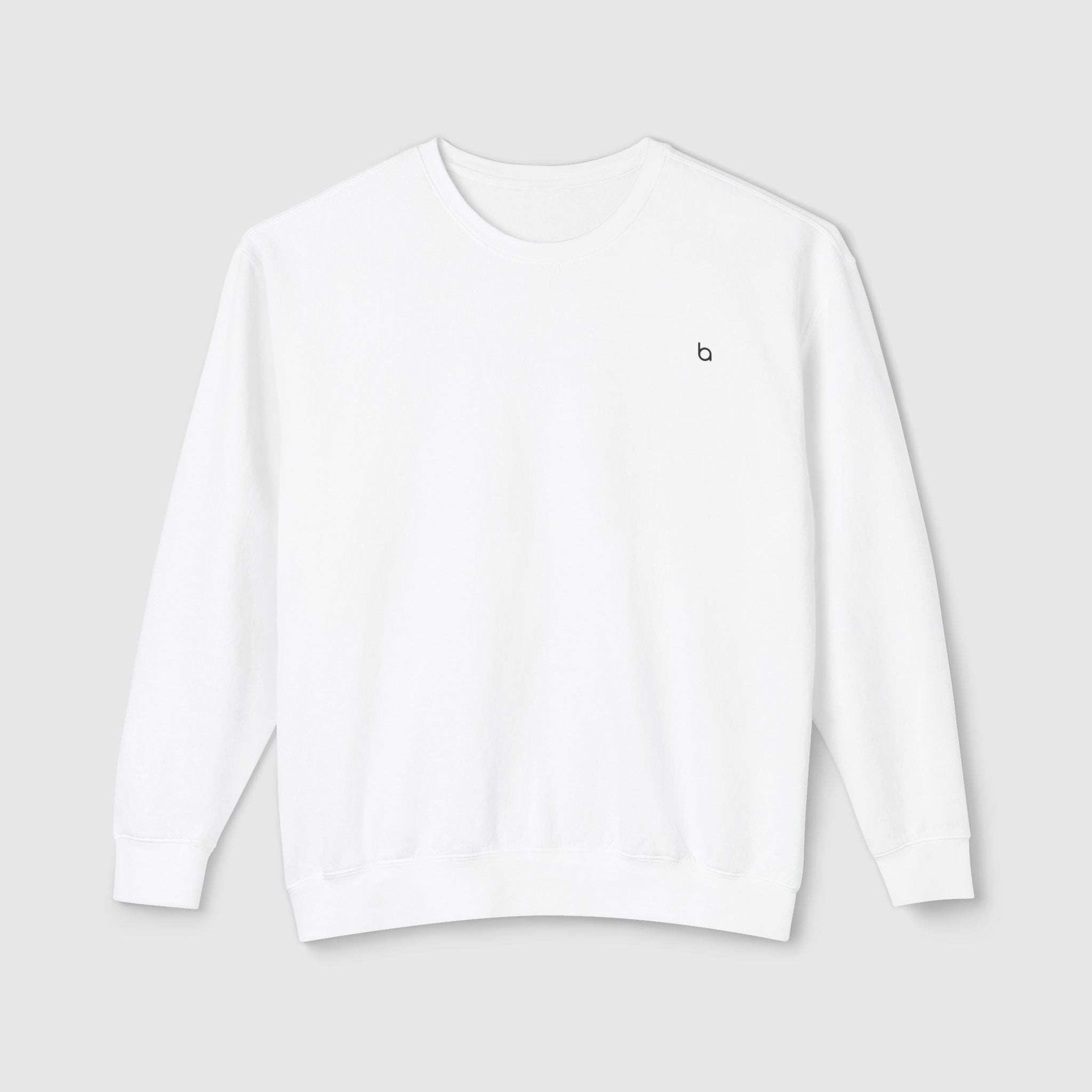 Minimalist Lightweight Crewneck Sweatshirt