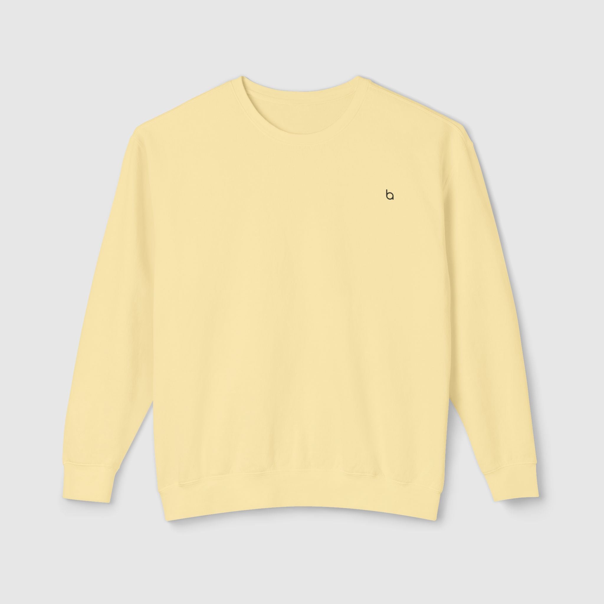 Minimalist Lightweight Crewneck Sweatshirt