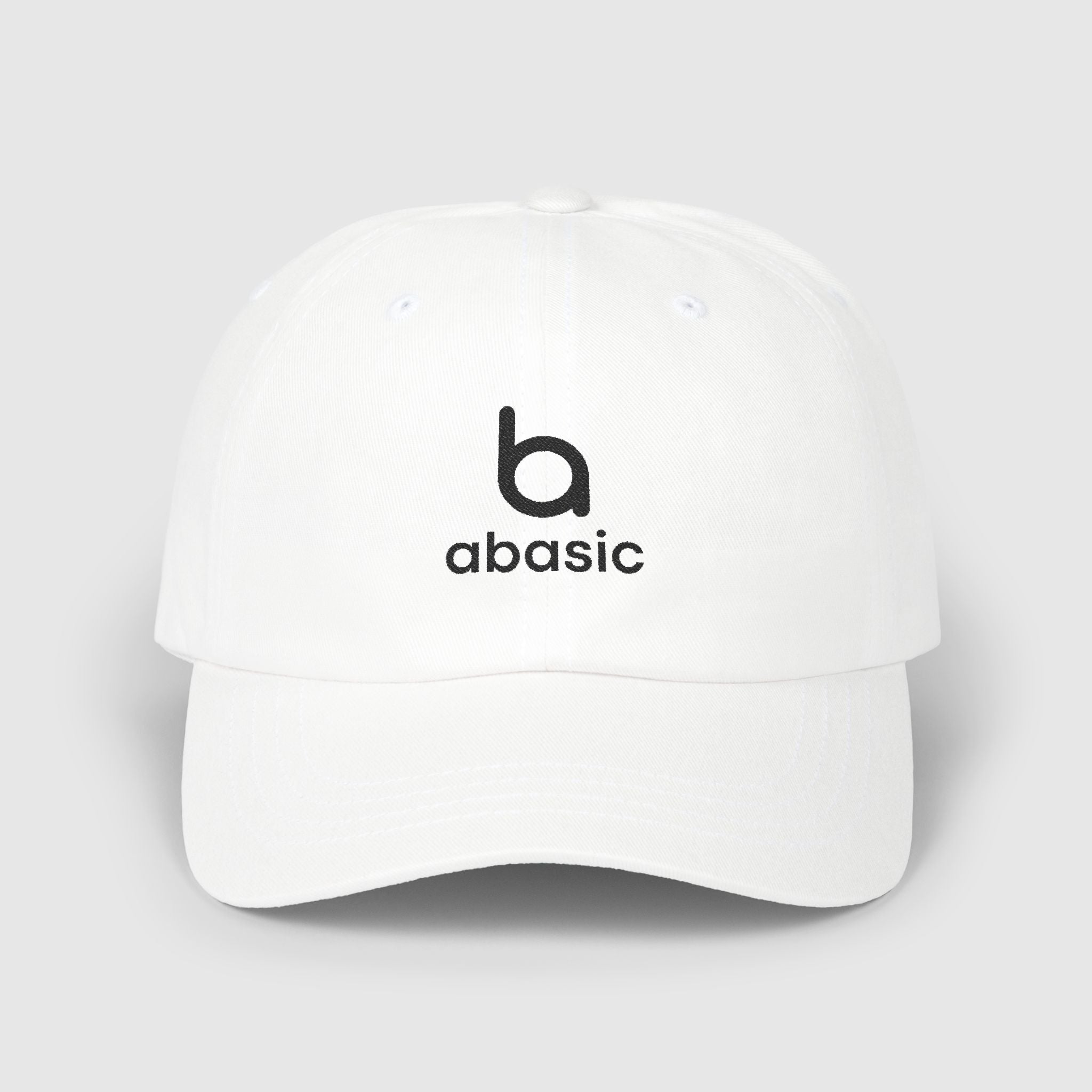 Minimalist Logo Dad Cap